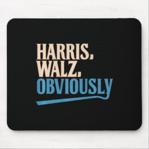 Harris Wheimer Obviously Election 2024 Premium Mouse Pad