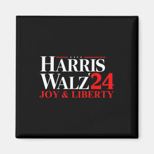 Harris Wheimer Waltz 2024 Harris W Joy Liberty 1  Magnet