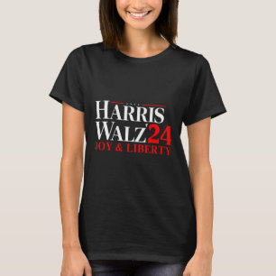 Harris Wheimer Waltz 2024 Harris W Joy Liberty 1  T-Shirt