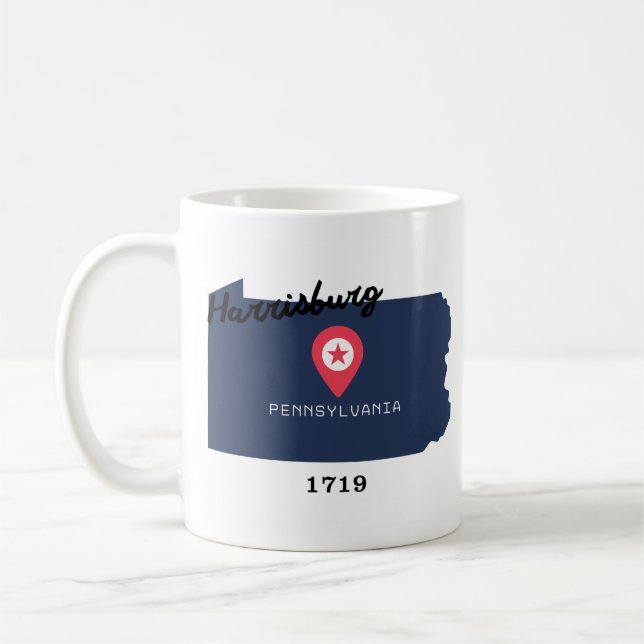 Harrisburg coffee mug  (Left)