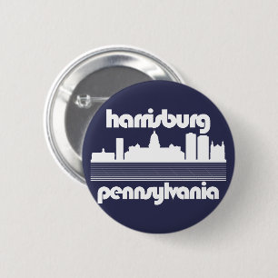 Harrisburg,Pennsylvania 6 Cm Round Badge