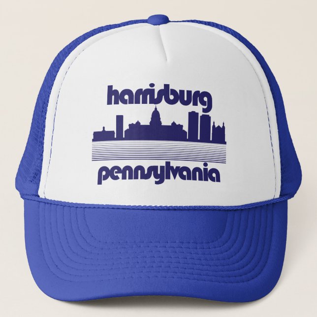 Harrisburg,Pennsylvania Trucker Hat (Front)