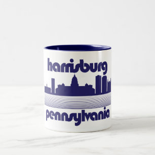 Harrisburg,Pennsylvania Two-Tone Coffee Mug