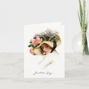 Harrison Fisher "June" Personalised Notecard