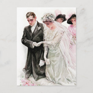 Harrison Fisher: The Wedding Postcard