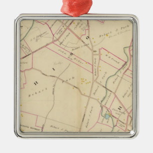 Harrison, Rye, New York Metal Tree Decoration