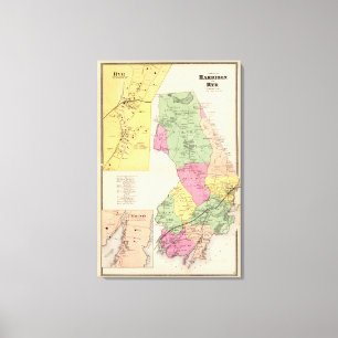 Harrison, Rye towns Canvas Print