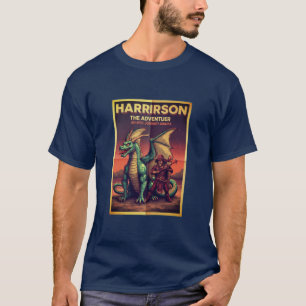 Harrison the Traveler – Adventure Spirit Concept T-Shirt