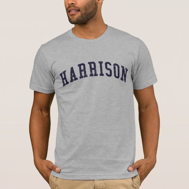 Harrison University T-shirt (Distressed) (Front)