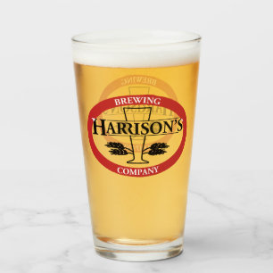 Harrison's Brewing Company, Orland Park, IL Glass