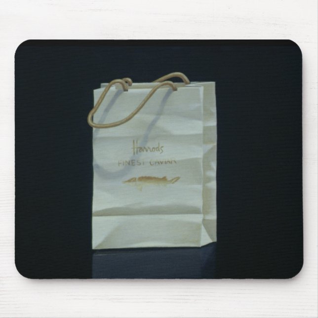 Harrods Caviar Bag 1989 Mouse Pad (Front)