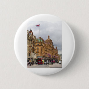 Harrods of Knightsbridge 6 Cm Round Badge