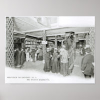 Harrods Provision Department, c.1901