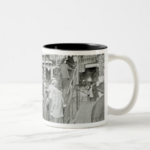 Harrods Provision Department, c.1901 Two-Tone Coffee Mug