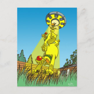 Harry and Henry's abduction  postcard