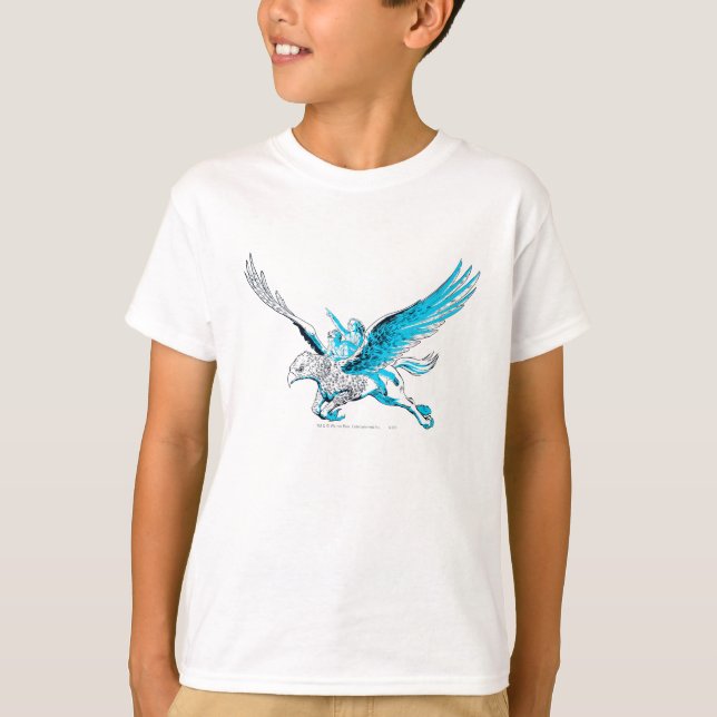 Harry and Hermione on a Hippogriff T-Shirt (Front)