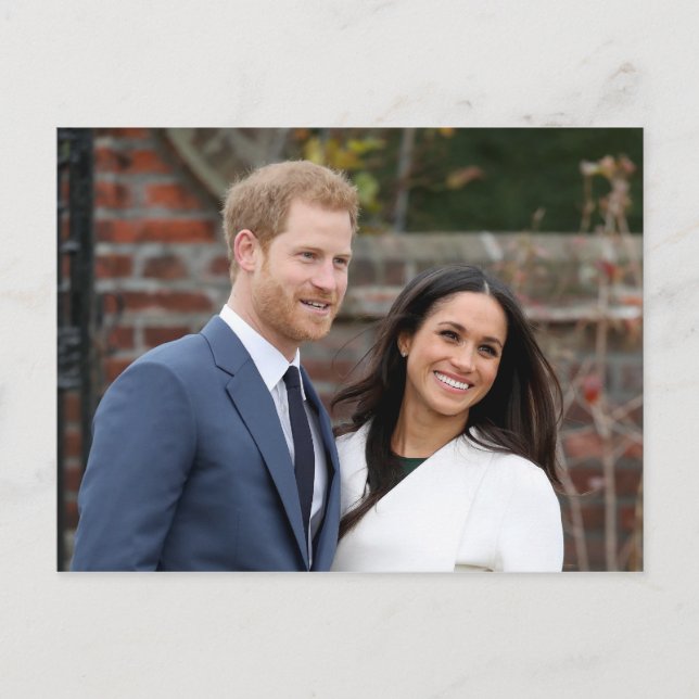 Harry and Meghan, Duke and Duchess of Sussex Postcard (Front)