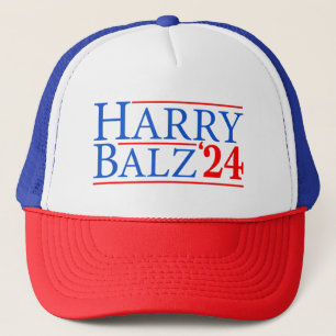 Harry Balz 2024 Harris Walz 2024 For Mens Womens Trucker Hat