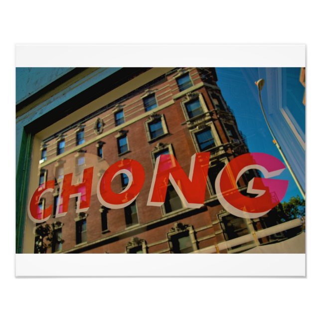 Harry Chong Chinese Laundry-Greenwich Village NYC Photo Print (Front)