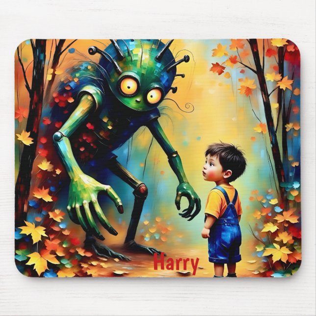 HARRY ~ Halloween Monster ~  Mouse Pad (Front)