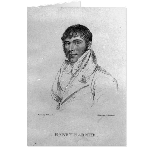 Harry Harmer, engraved by Hopwood (Front)