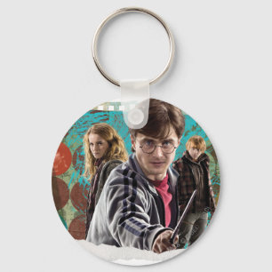 Harry, Hermione, and Ron 1 Key Ring