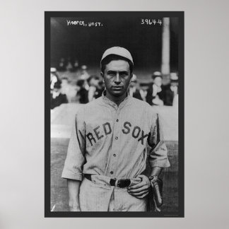 Harry Hooper Red Sox Baseball 1914 Poster