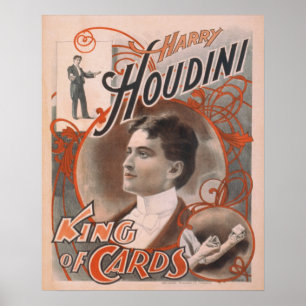 Harry HOUDINI Escape Artist Magician Poster Print