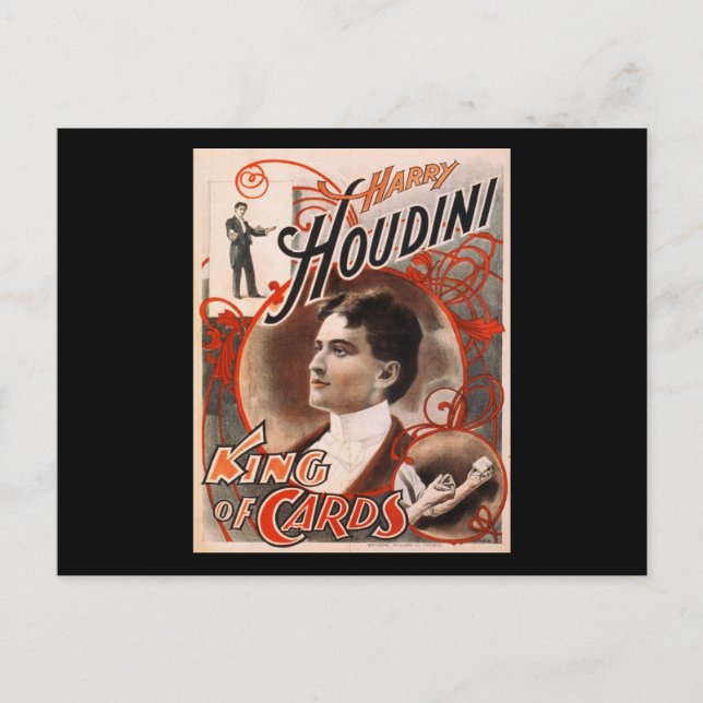 Harry Houdini King Of Cards (Front)
