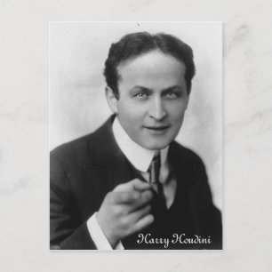 Harry Houdini Postcard