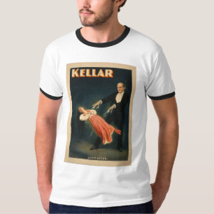 Harry Kellar performs Levitation 1895 Magic T-Shirt