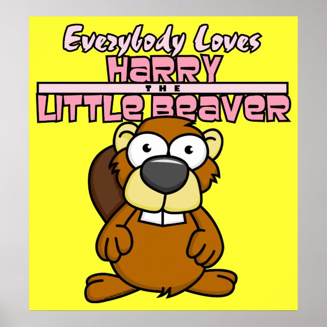 Harry Little Beaver Poster (Front)