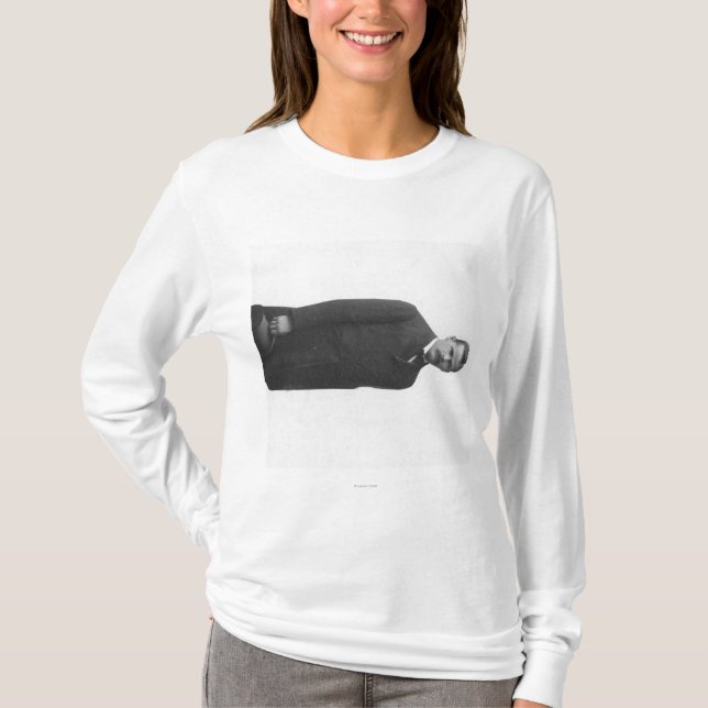 Harry Longabaugh "Sundance Kid" Portrait T-Shirt (Front)