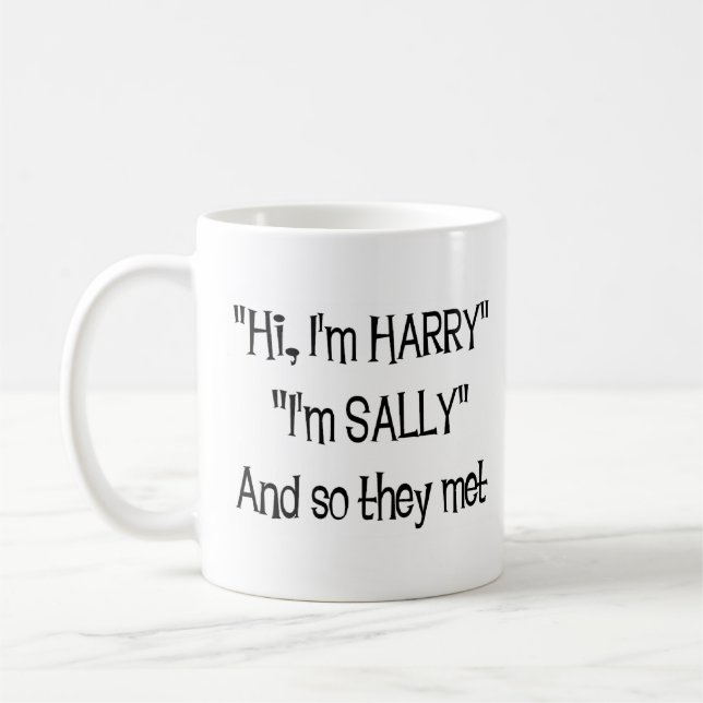 harry met sally coffee mug (Left)
