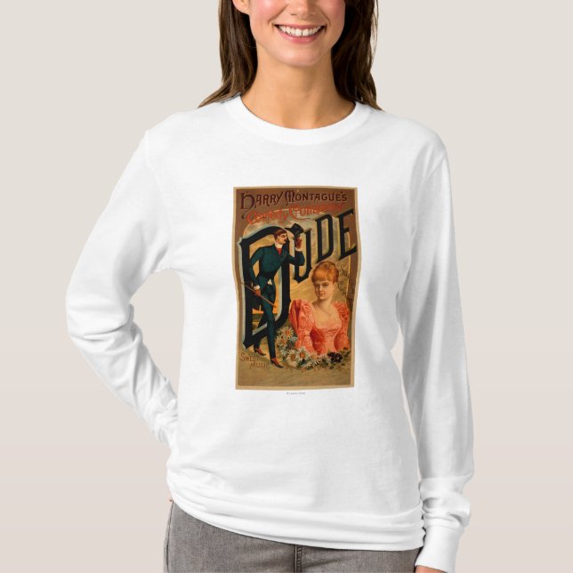 Harry Montague's Comedy "Dude" Theatre Poster T-Shirt (Front)