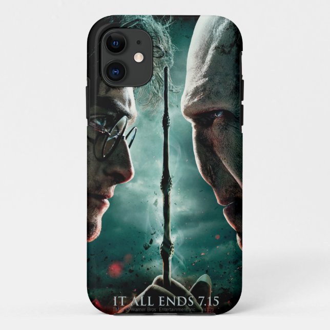 Harry Potter 7 Part 2 - Harry vs. Voldemort Case-Mate iPhone Case (Back)