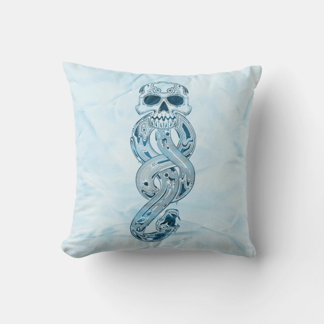 Harry Potter | Aguamenti Dark Mark Graphic Cushion (Front)