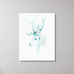 Harry Potter   Aguamenti EXPECTO PATRONUM™ Stag Canvas Print