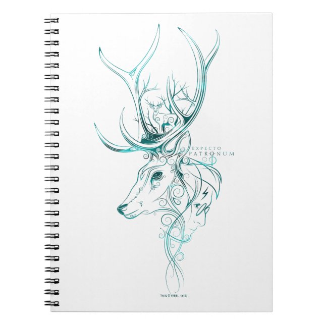 Harry Potter | Aguamenti EXPECTO PATRONUM™ Stag Notebook (Front)