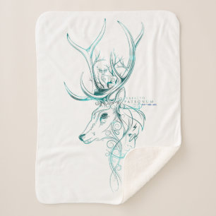 Harry Potter   Aguamenti EXPECTO PATRONUM™ Stag Sherpa Blanket