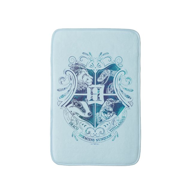 Harry Potter | Aguamenti HOGWARTS™ Crest Bath Mat (Front Vertical)