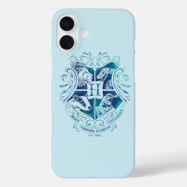 Harry Potter | Aguamenti HOGWARTS™ Crest Case-Mate iPhone Case (Back)