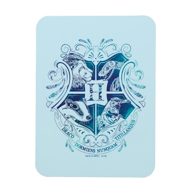 Harry Potter | Aguamenti HOGWARTS™ Crest Magnet (Vertical)