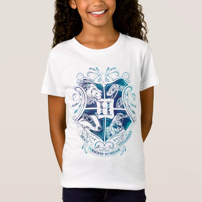 Harry Potter | Aguamenti HOGWARTS™ Crest T-Shirt (Front)