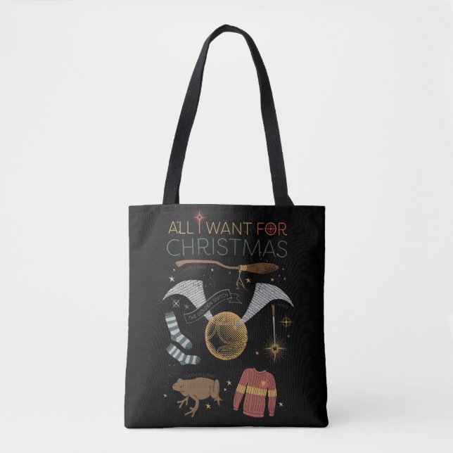 HARRY POTTER™ All I Want For Christmas Tote Bag (Front)