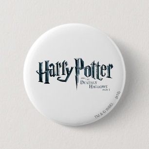 Harry Potter and the Deathly Hallows Logo 1 2 6 Cm Round Badge