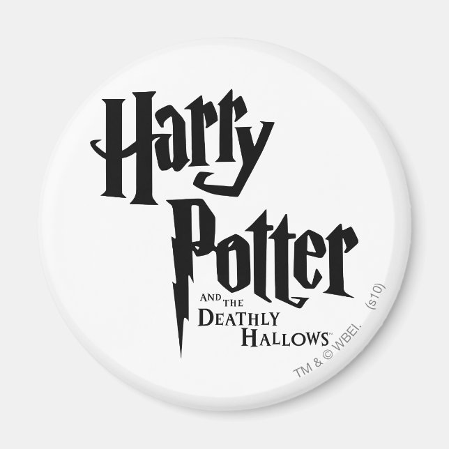 Harry Potter and the Deathly Hallows Logo 2 Magnet (Front)