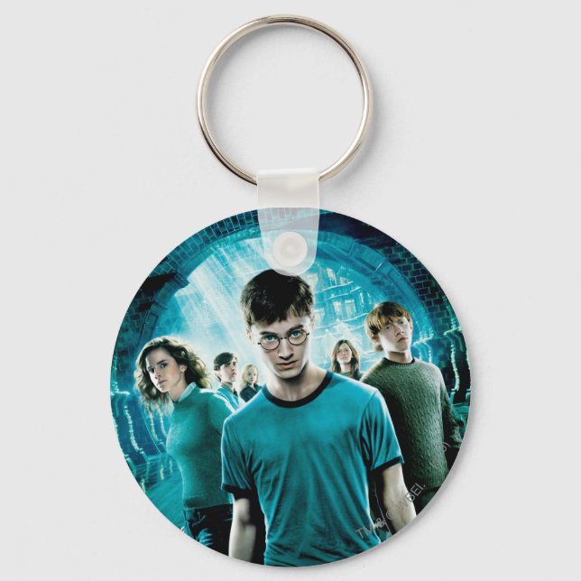 HARRY POTTER AND THE ORDER OF THE PHOENIX™ Blue Key Ring (Front)