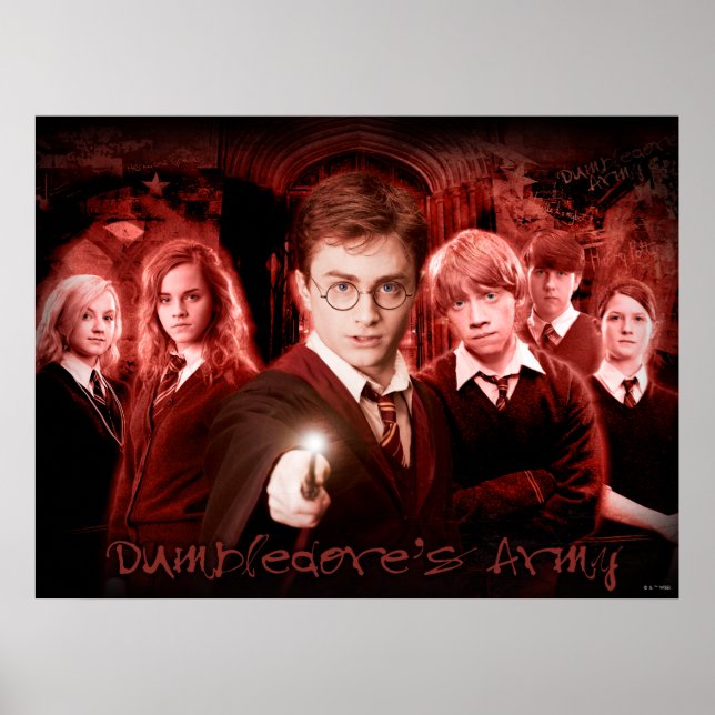 HARRY POTTER AND THE ORDER OF THE PHOENIX™ Red Poster (Front)