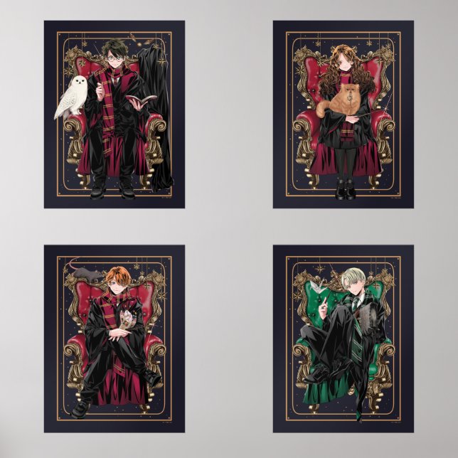 HARRY POTTER™ Anime Character Illustrations (Front)